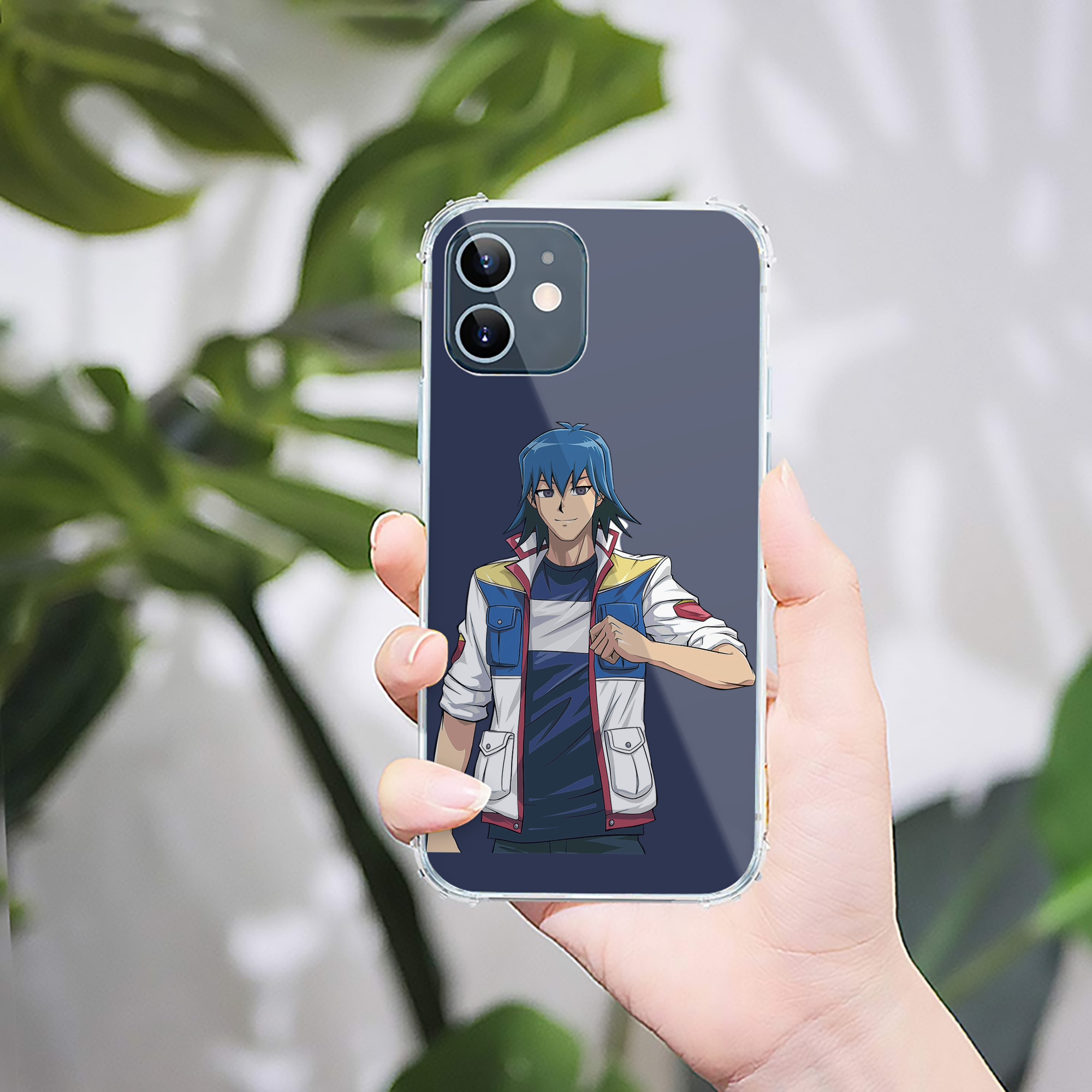 （画像用） 遊☆戯☆王 Yu-Gi-Oh! 【iPhone 12シリーズ対応】透明スマホケース（クリアソフトケース）